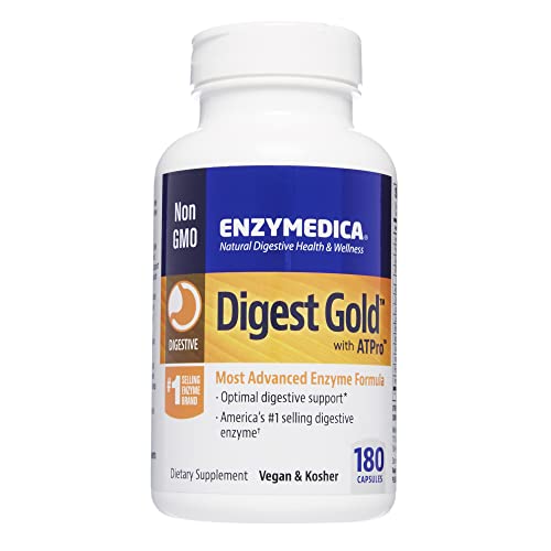 Best Digestive Enzyme Supplements Top 5 Enzymedica digest gold