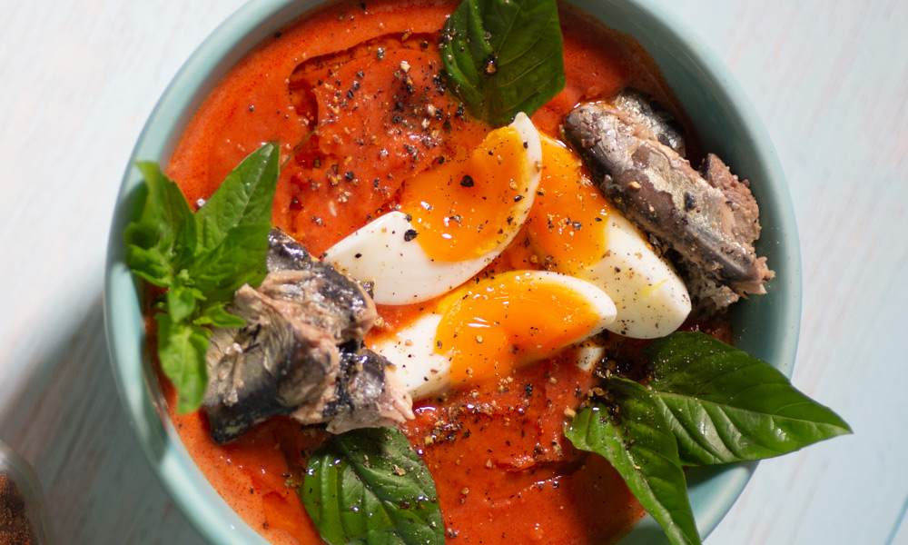 calcium rich foods Sardines soup