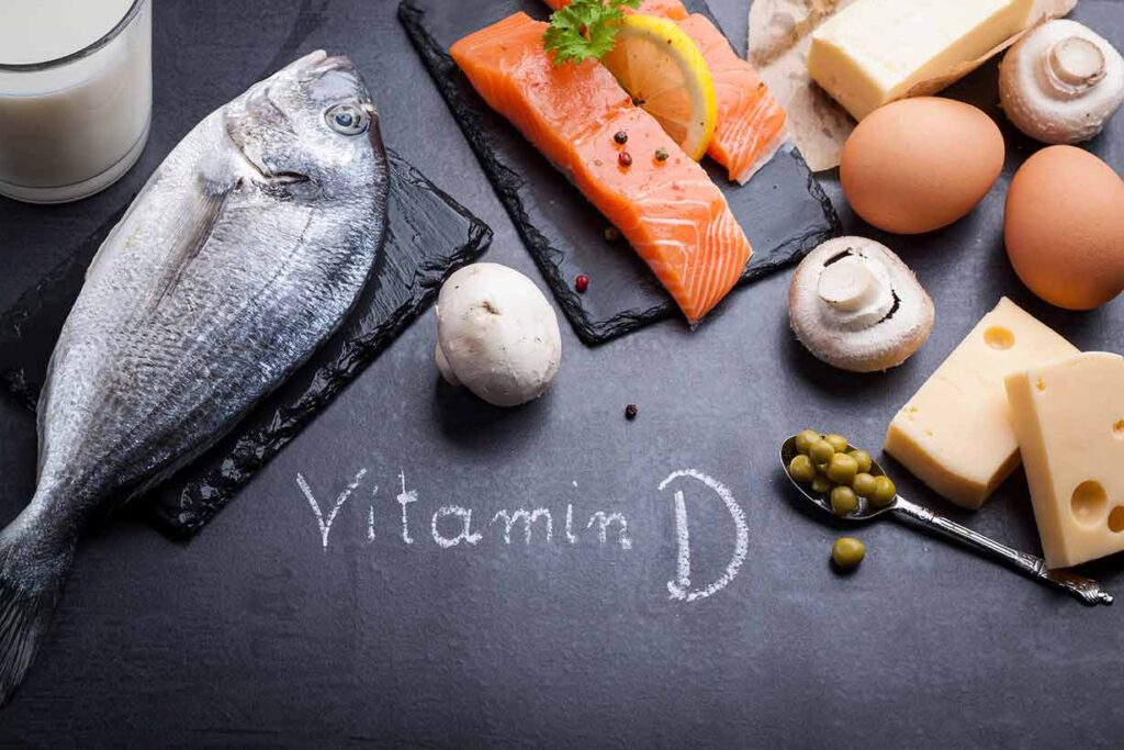 Foods with vitamin D