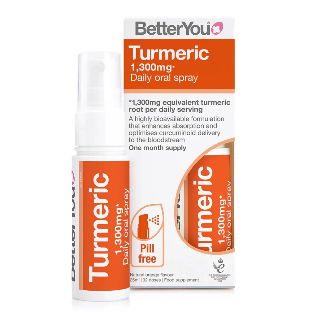 Better You Turmeric 1300mg Turmeric Spray