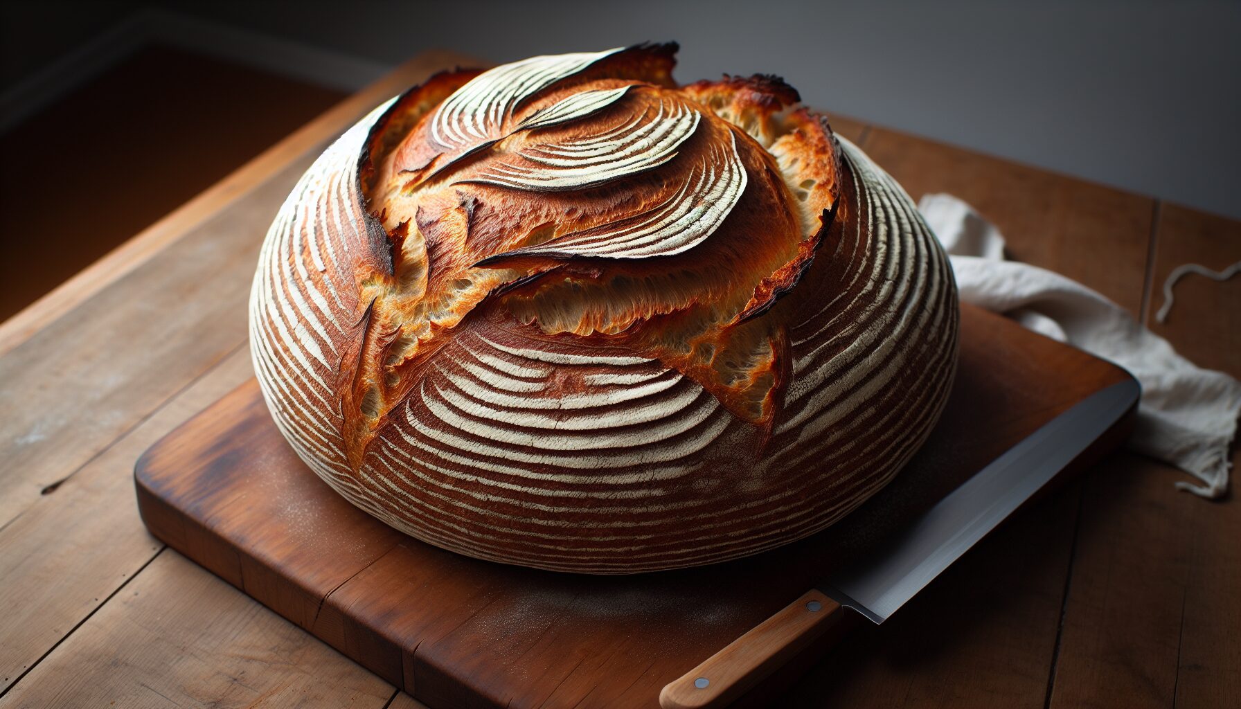 gluten free sourdough bread loaf