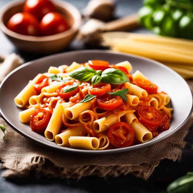 tomato pasta dish