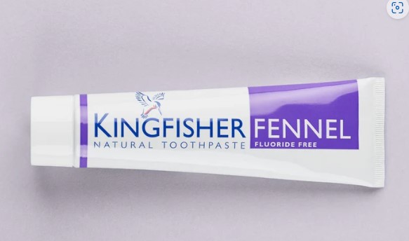 Top fluoride free toothpastes Kingfisher Fennel