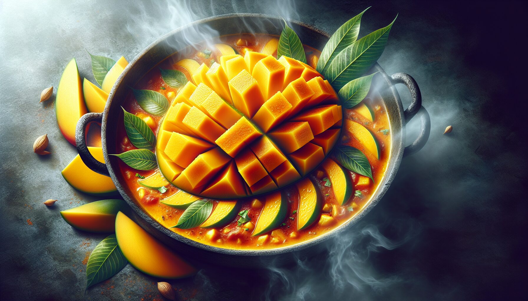 fresh mango curry